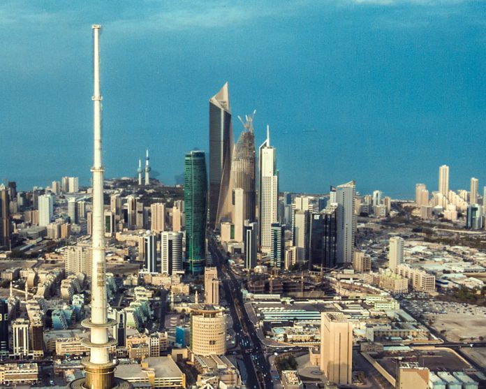 Una veduta di Kuwait City