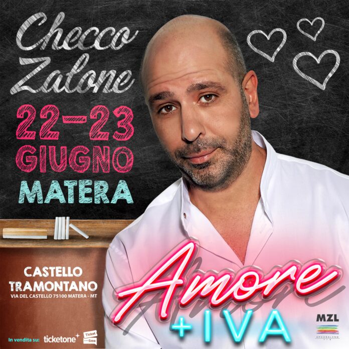 checco zalone a matera